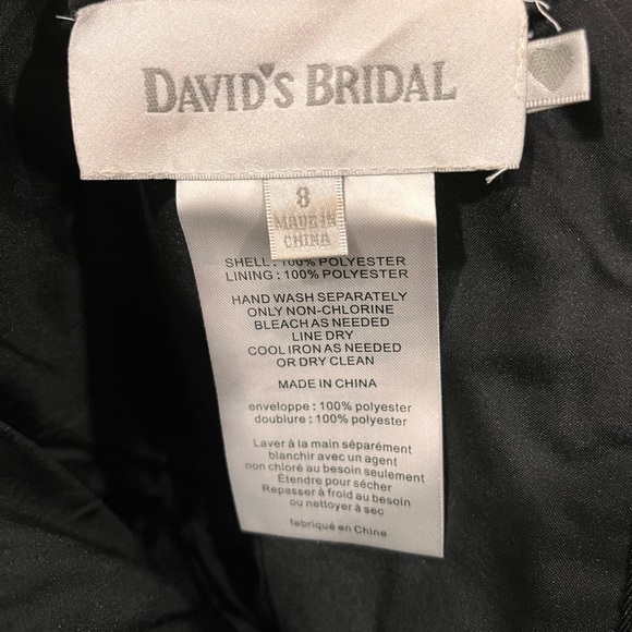 2 black cocktail dresses from David’s Bridal - Picture 4 of 5